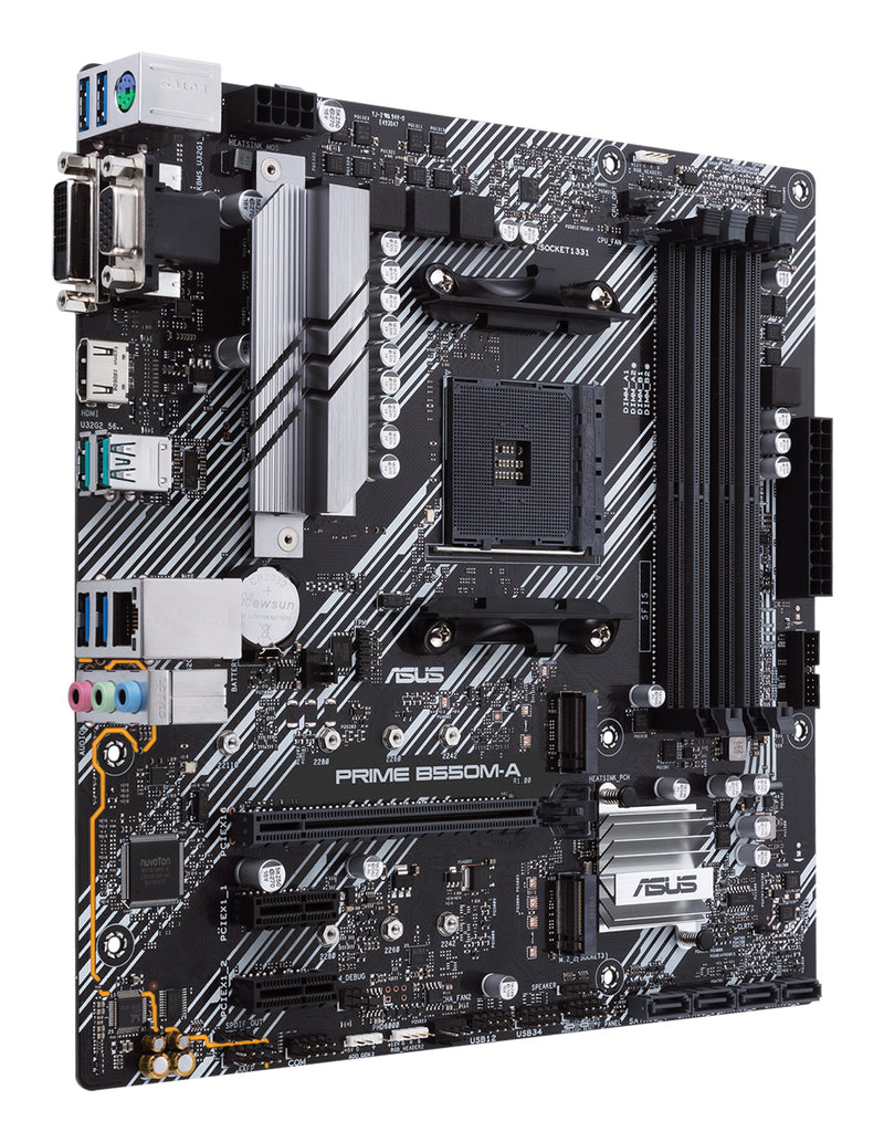 ASUS PRIME B550M-A AMD B550 Sockel AM4 micro ATX
