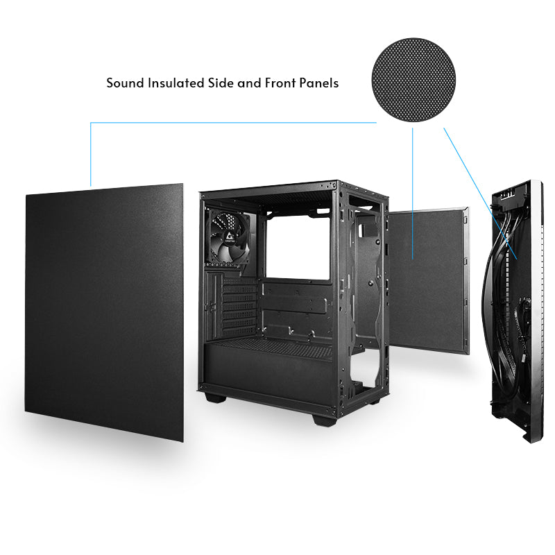 Chieftec AS-01B-OP Computer-Gehäuse Full Tower Schwarz