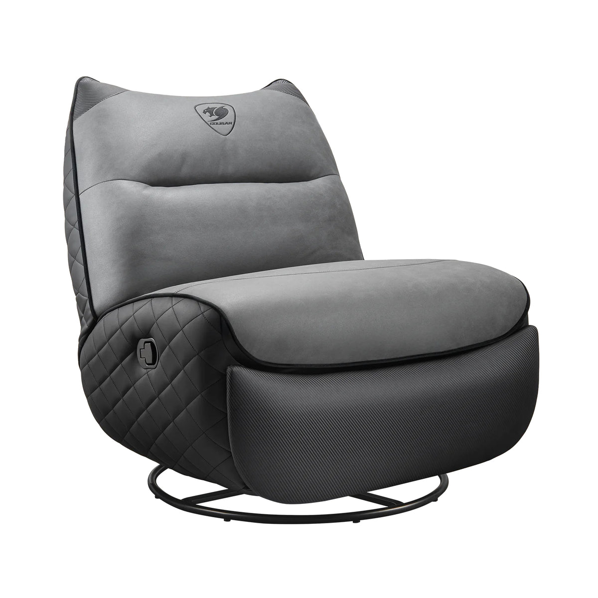 COUGAR Overlord Neo Gaming-Sofa Gepolsterter, ausgestopfter Sitz Schwarz, Grau