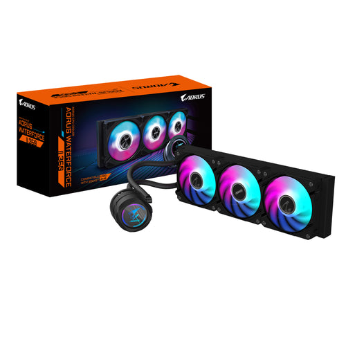 K Cooler GIGABYTE AORUS WATERFORCE II 360 AIO Liquid CPU Cooler