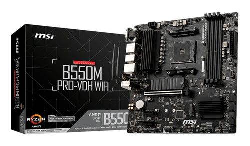 AM4 MSI B550M PRO-VDH WIFI mATX