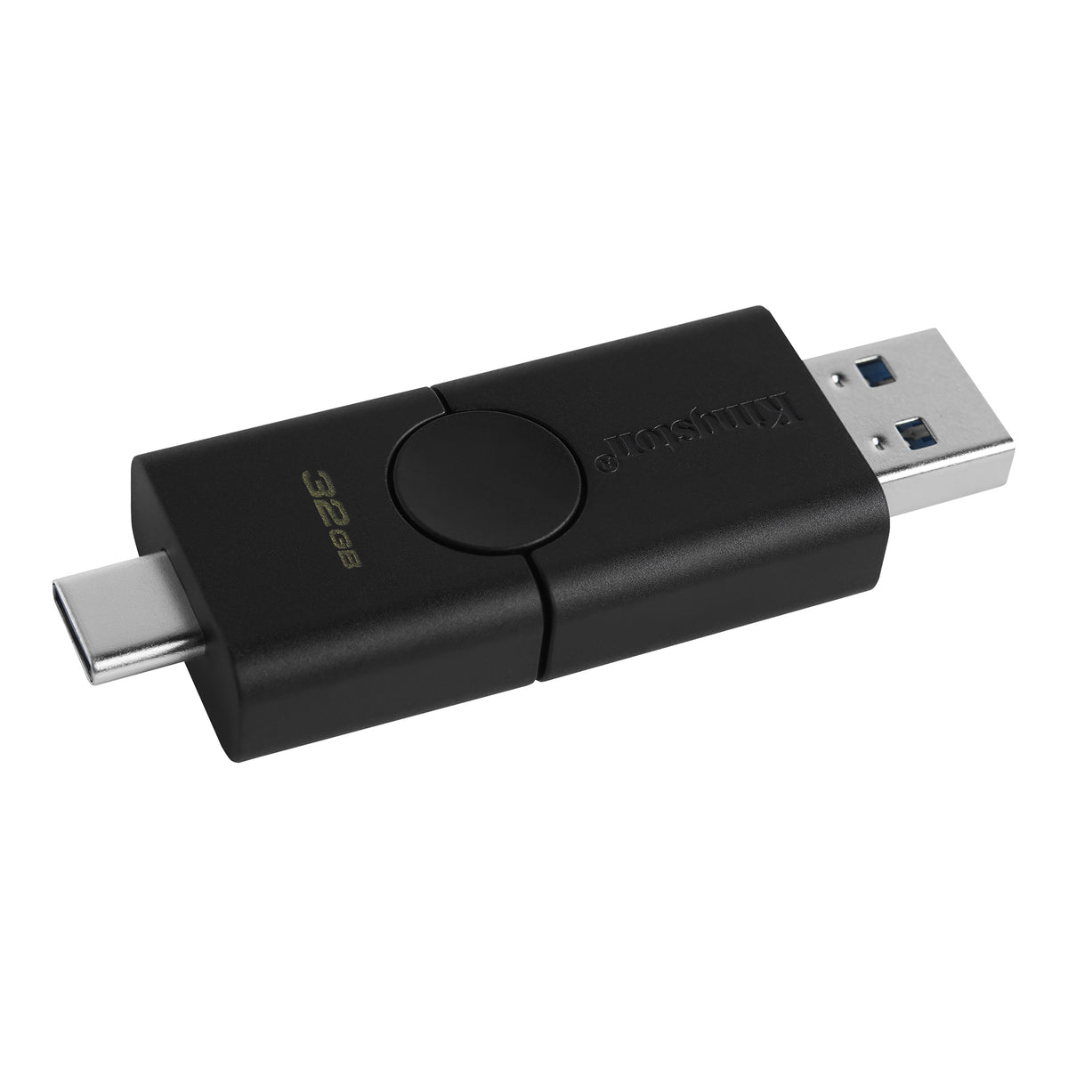 Kingston Technology DataTraveler Duo USB-Stick 32 GB USB Type-A / USB Type-C 3.2 Gen 1 (3.1 Gen 1) Schwarz