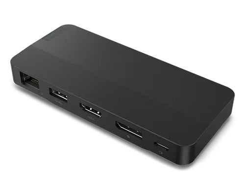 Lenovo 40B90100CH laptop-dockingstation & portreplikator Kabelgebunden USB 3.2 Gen 1 (3.1 Gen 1) Type-C Schwarz