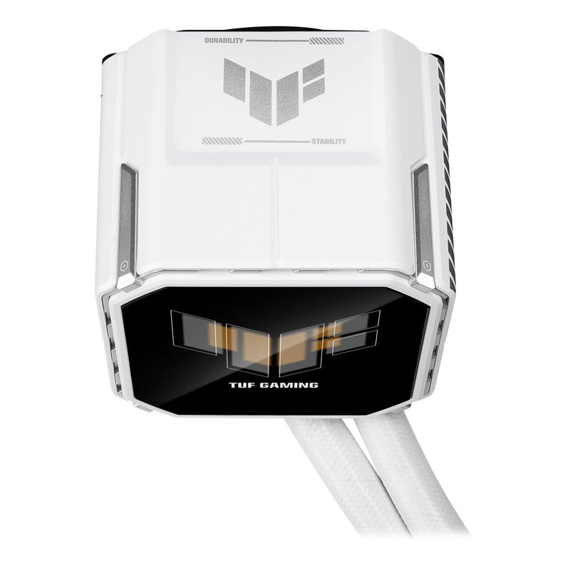 ASUS TUF Gaming LC III 360 ARGB LCD White Edition Prozessor All-in-One-Flüssigkeitskühler 12 cm Weiß 1 Stück(e)