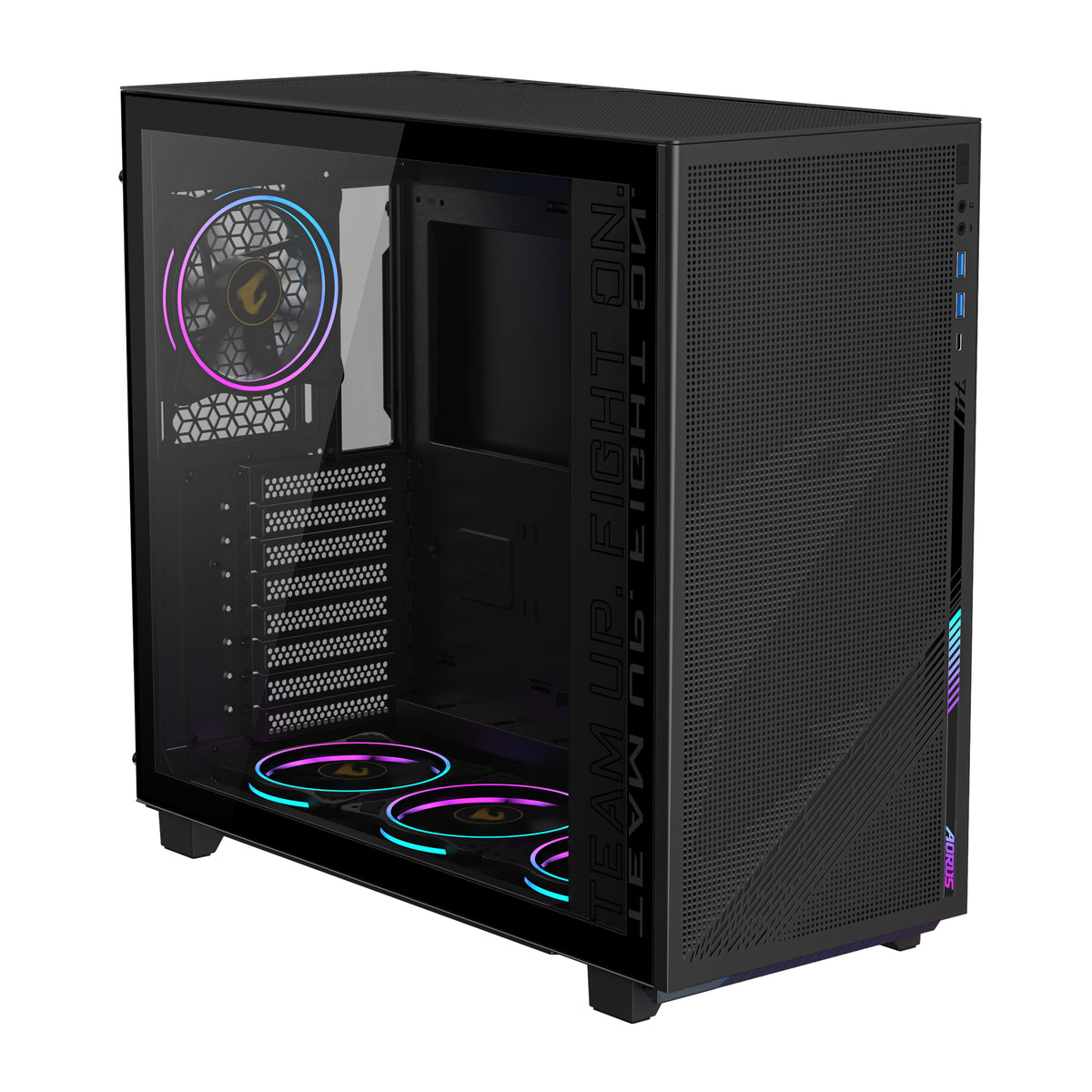 GIGABYTE C400 Midi Tower Schwarz