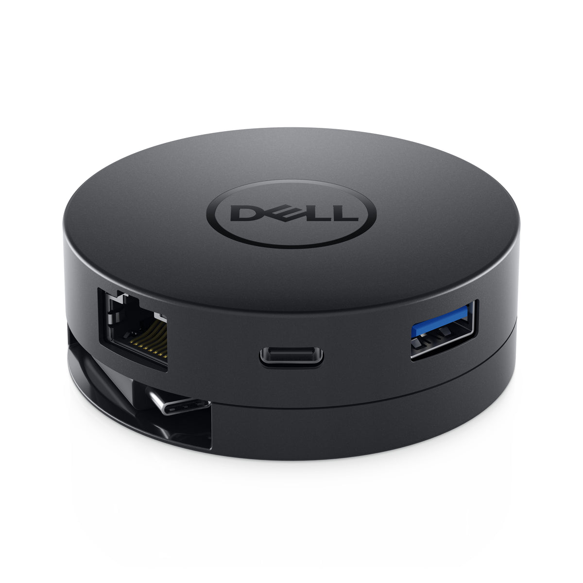 DELL Mobile Adapter DA300 Kabelgebunden USB 3.2 Gen 2 (3.1 Gen 2) Type-C Schwarz