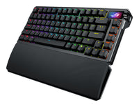 ASUS ROG Azoth Extreme Tastatur Gaming USB + RF Wireless + Bluetooth QWERTZ Französisch Schwarz