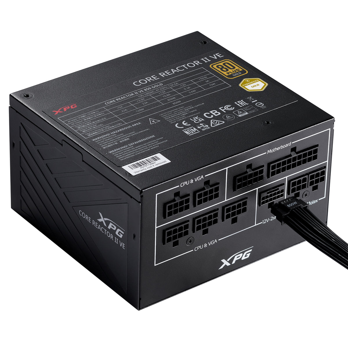 XPG COREREACTOR II VE 650W Netzteil