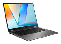 ASUS Vivobook 14 Flip TP3407AA-SG035W Copilot+ PC Intel Core Ultra 7 355 Hybrid (2-in-1) 35,6 cm (14") Touchscreen WUXGA 16 GB LPDDR5x-SDRAM 512 GB SSD Wi-Fi 7 (802.11be) Windows 11 Pro Grau