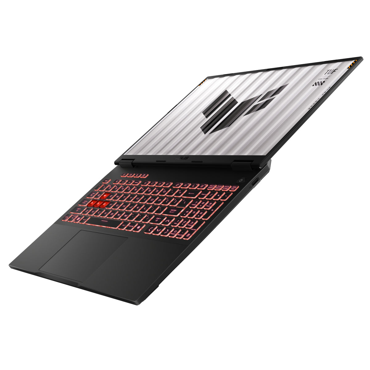 ASUS TUF Gaming A16 TUF608UM-ISCRV153W AMD Ryzen™ 7 260 Laptop 40,6 cm (16") WUXGA 16 GB DDR5-SDRAM 512 GB SSD NVIDIA GeForce RTX 5060 Wi-Fi 6E (802.11ax) Windows 11 Home Schwarz, Grau