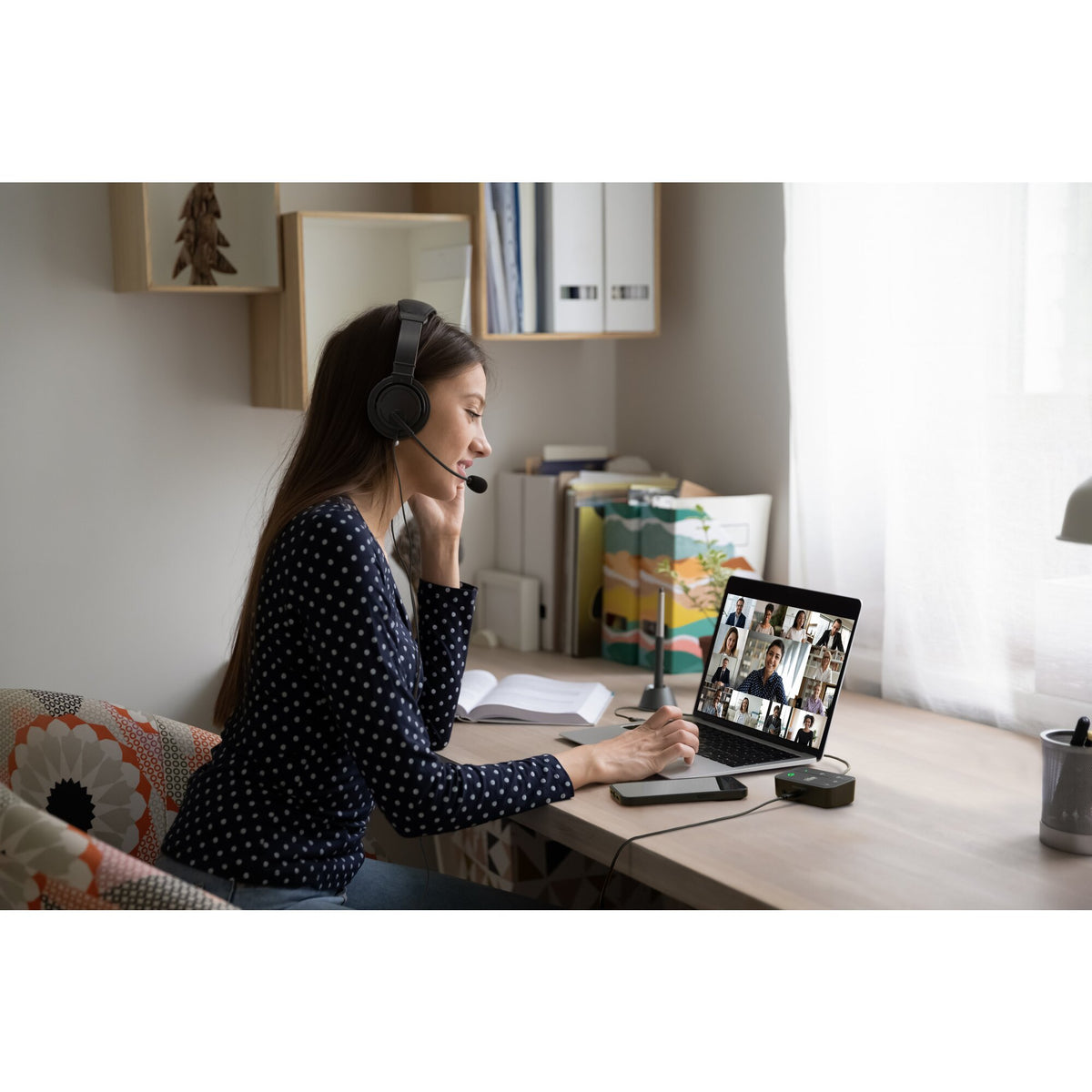 Kensington Universeller 3-in-1 Pro Audio Headset Switch
