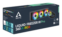 ARCTIC Liquid Freezer III Pro 360 A-RGB - Multikompatibler All-in-One CPU-Wasserkühler mit A-RGB