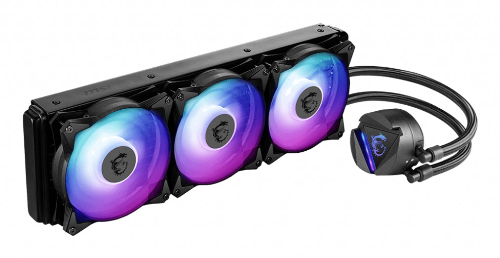 MSI MAG-CRLQD-360R2 Computerkühlsystem Hauptplatine, Prozessor Flüssigkeitskühlung 12 cm Schwarz