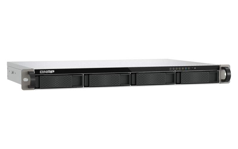 QNAP TS-433eU NAS Rack (1U) Cortex-A Cortex-A55 4 GB 0 TB QNAP Turbo System Schwarz