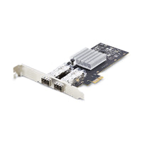 StarTech.com 2-Port GbE SFP Netzwerkkarte, PCIe 2.0 x1, Intel I350-AM2 2x 1GbE, 1000BASE Kupfer/Glasfaser Netzwerkkarte, Gigabit LWL/LAN Karte, Desktop/Server PCIE Netzwerkadapter, Windows und Linux Kompatibel
