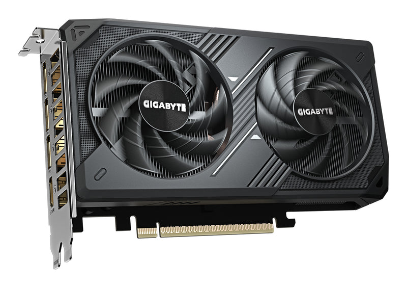 GIGABYTE GeForce RTX 5060 WINDFORCE MAX OC 8G Grafikkarte – 8 GB GDDR7, 128 Bit, PCI-E 5.0, 2512 MHz Kernfrequenz, 3 x DisplayPort, 1 x HDMI, NVIDIA DLSS 4, GV-N5060WF2MAX OC-8GD