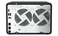 QNAP TS-664 NAS Tower Intel® Celeron® N5095 8 GB DDR4 0 TB QNAP QTS Schwarz, Bronze