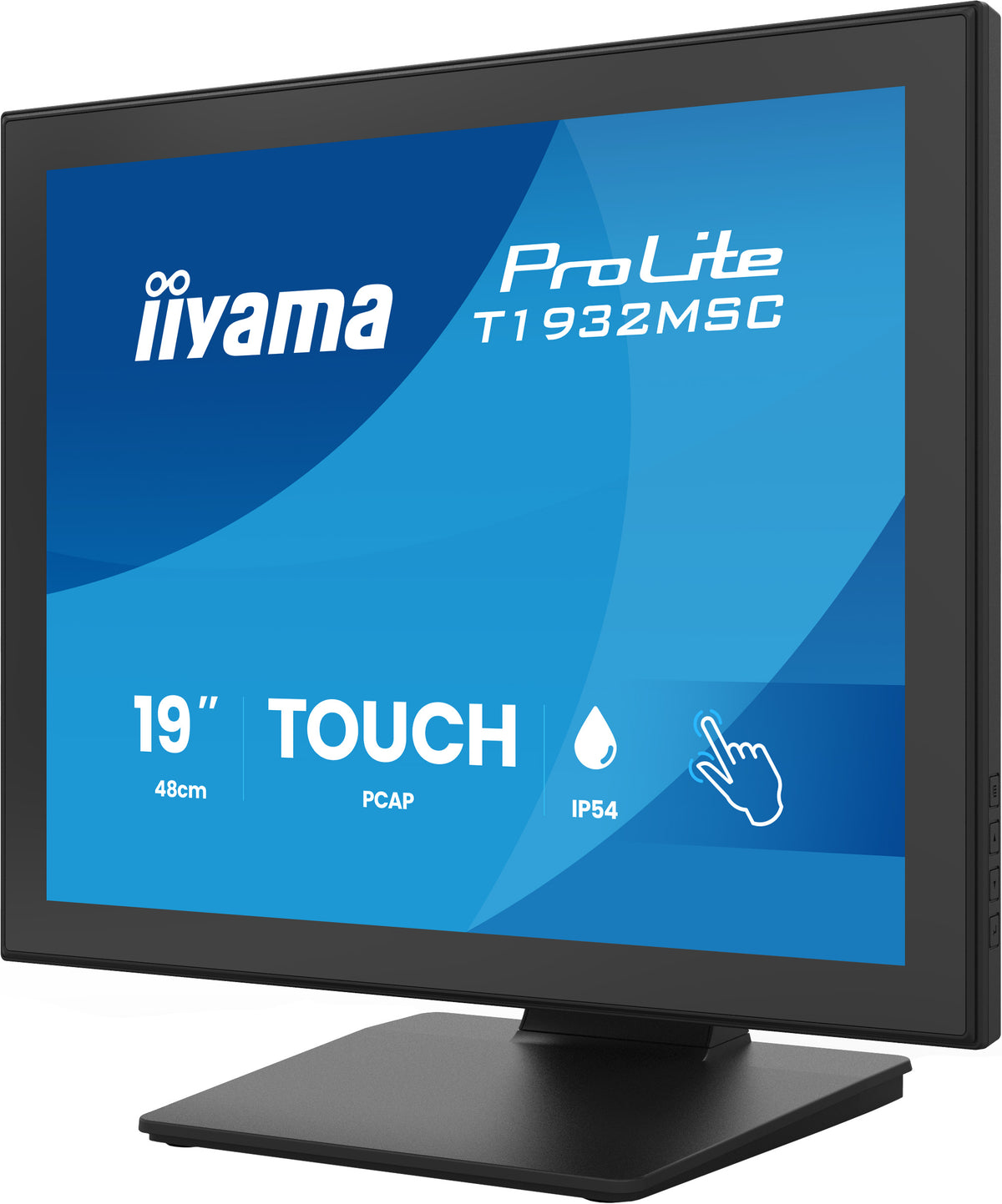 iiyama ProLite T1932MSC-B2S Computerbildschirm 48,3 cm (19") 1280 x 1024 Pixel SXGA LED Touchscreen Schwarz