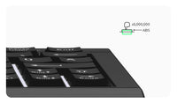 KeySonic KSK-3010ELC (DE), Super Mini Keyboard with backlit, USB/PS/2 Combo, black