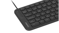 Contour Design Balance Tastatur Büro USB QWERTY Nordisch Schwarz