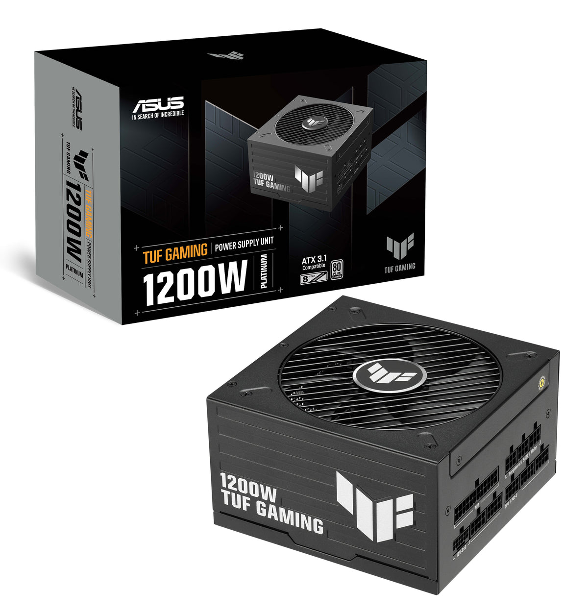 ASUS TUF-GAMING-1200P Netzteil 1200 W 20+4 pin ATX ATX Schwarz
