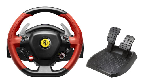Thrustmaster Ferrari 458 Spider Schwarz, Rot USB Lenkrad + Pedale Xbox One