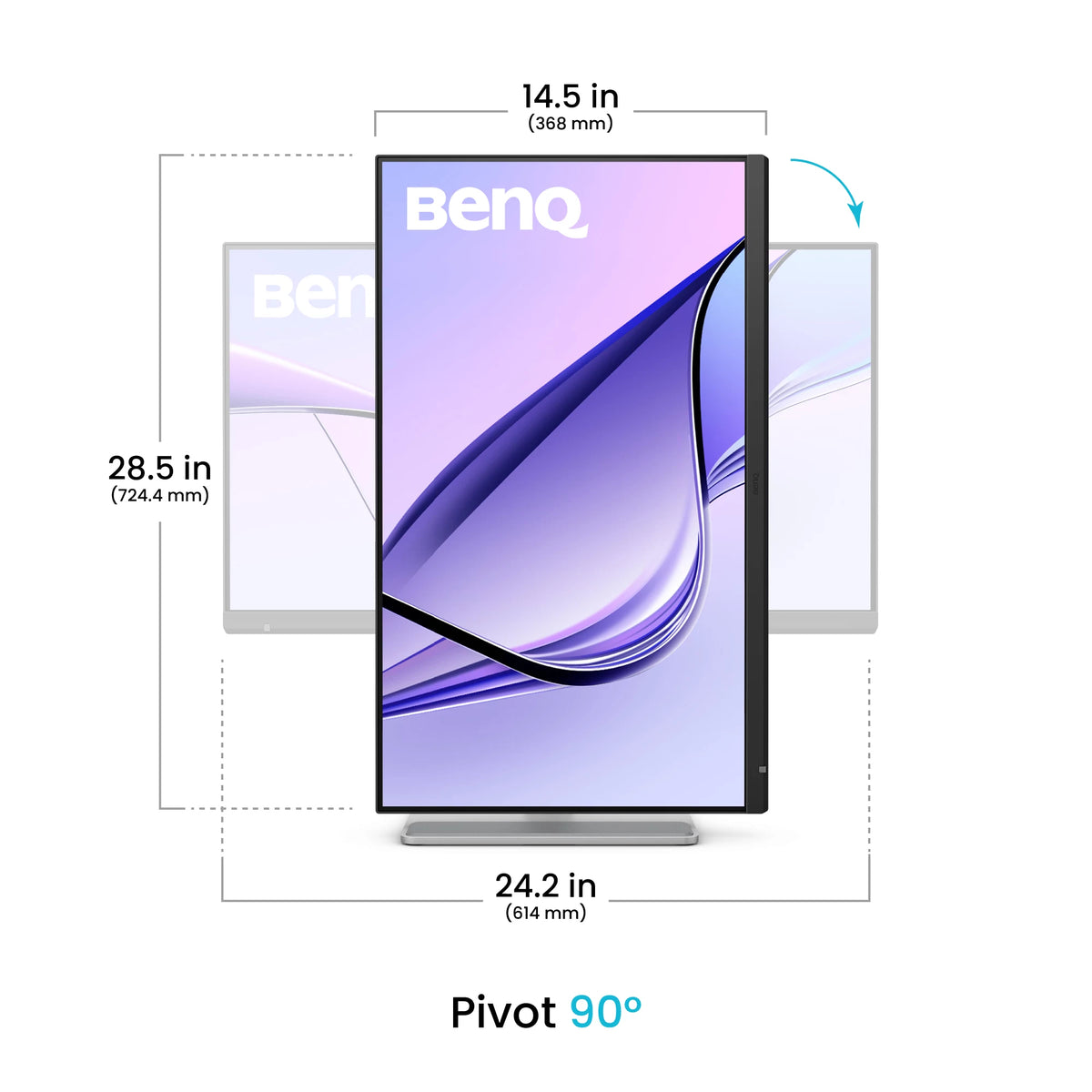 BenQ MA270S Computerbildschirm 68,6 cm (27") 5120 x 2880 Pixel 5K Ultra HD LED Weiß