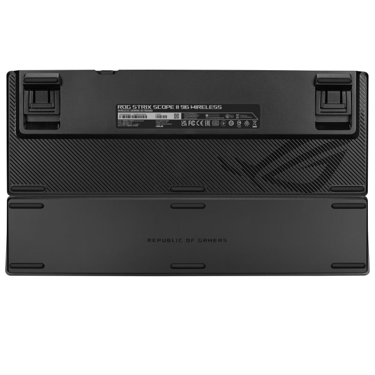 ASUS ROG Strix Scope II 96 Wireless Tastatur Gaming USB + RF Wireless + Bluetooth AZERTY Französisch Schwarz