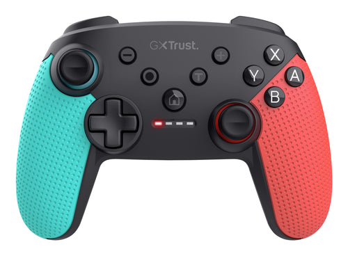 Trust GXT 1246B Muta Schwarz, Blau, Rot Bluetooth Gamepad Nintendo Switch, Nintendo Switch Lite