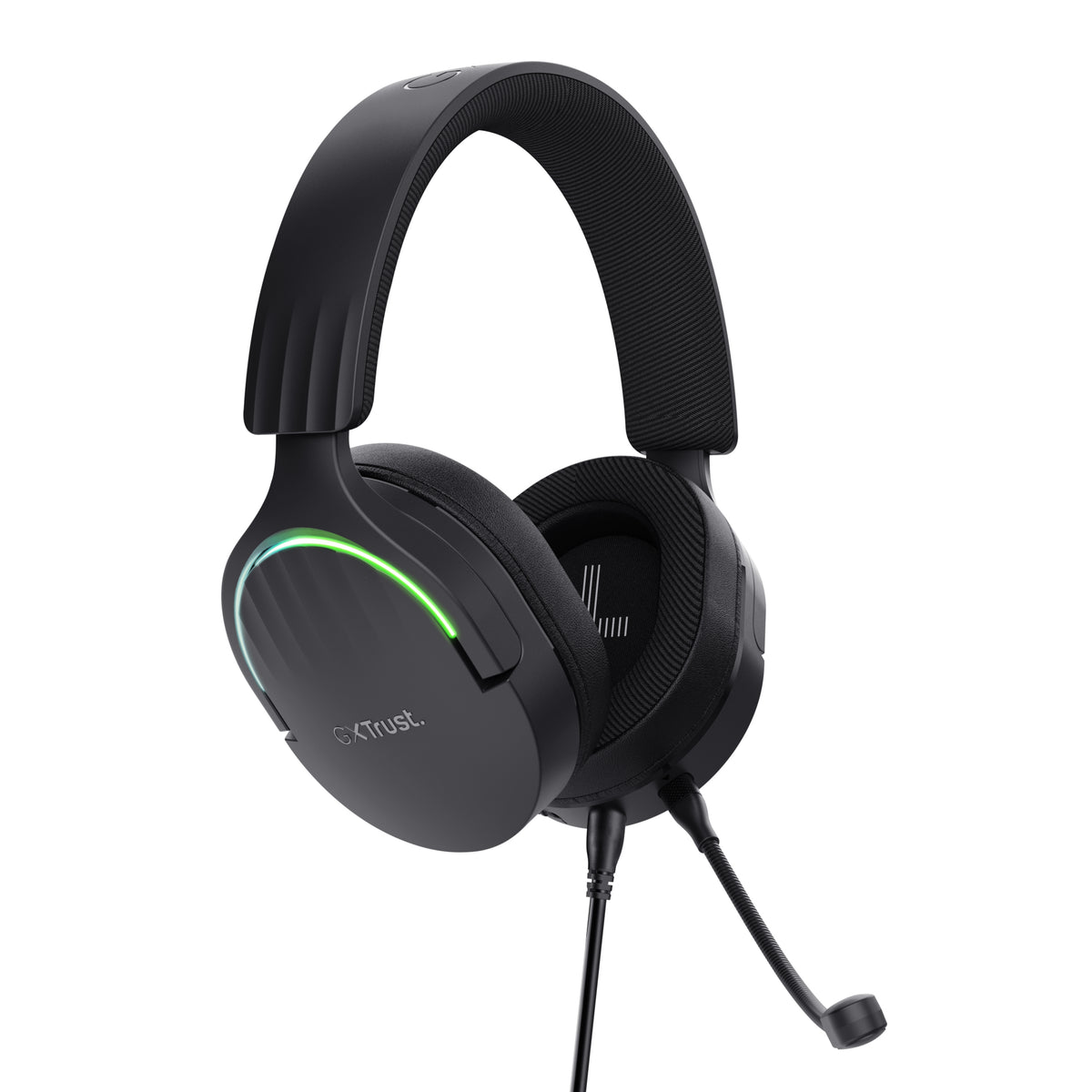 Trust GXT 490 FAYZO Kopfhörer Kabelgebunden Kopfband Gaming USB Typ-A Schwarz