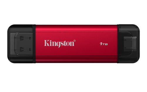Kingston Technology 1TB Tragbare SSD mit Dual USB-A/C, bis zu 1050MB/s USB 3.2 Gen 2