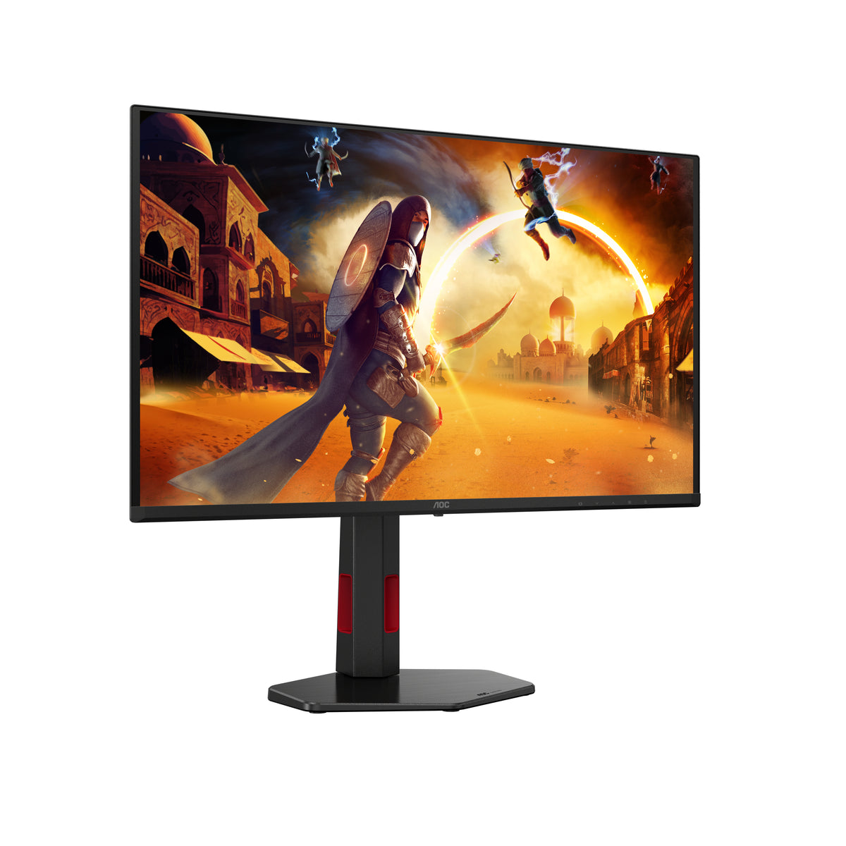 AOC G4 Q27G4ZDR Computerbildschirm 67,3 cm (26.5") 2560 x 1440 Pixel Quad HD QD-OLED Schwarz, Rot