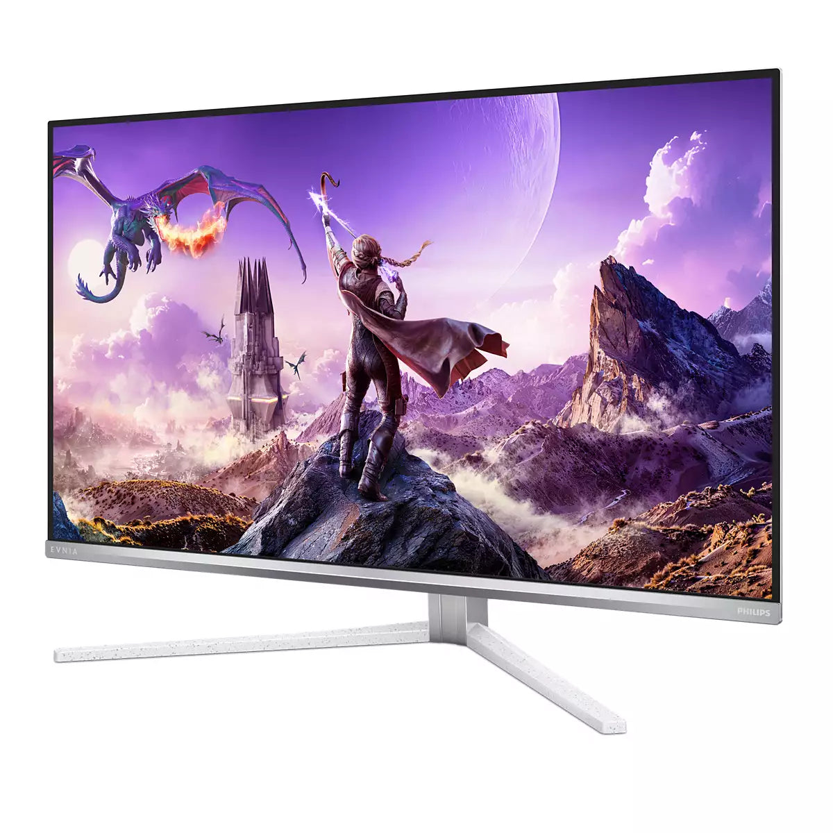 Philips Evnia 8000 32M2N8900/00 Computerbildschirm 80 cm (31.5") 3840 x 2160 Pixel 4K Ultra HD QD-OLED Weiß