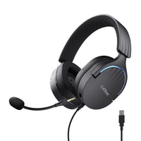Trust GXT 490 FAYZO Kopfhörer Kabelgebunden Kopfband Gaming USB Typ-A Schwarz