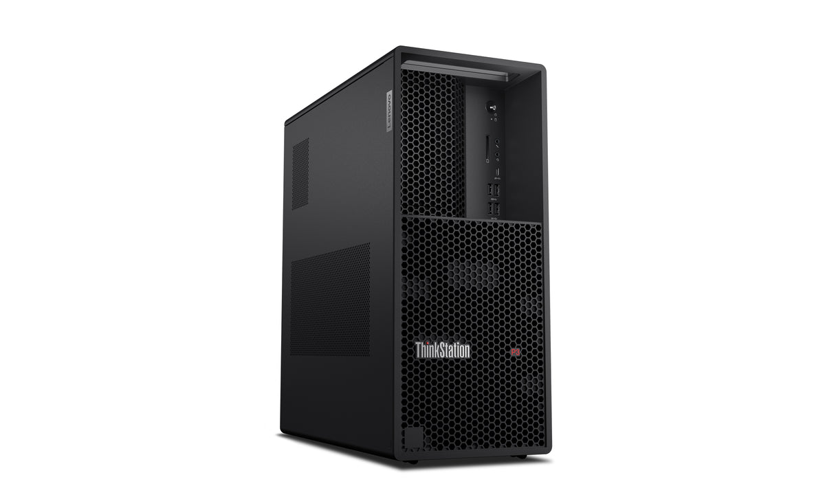 Lenovo ThinkStation P3 Tower Gen 2 Intel Core Ultra 9 285K 128 GB DDR5-SDRAM 1 TB SSD Ubuntu Linux Arbeitsstation Schwarz