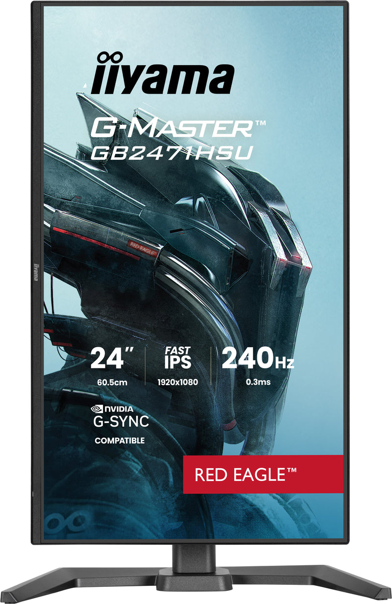 iiyama G-MASTER GB2471HSU-B1 Computerbildschirm 60,5 cm (23.8") 1920 x 1080 Pixel Full HD Schwarz