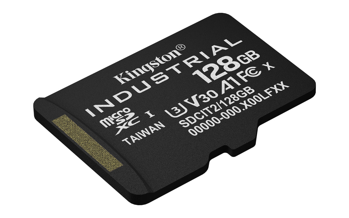 Kingston Technology 128GB microSDXC Industrial C10 A1 pSLC Karte + SD-Adapter