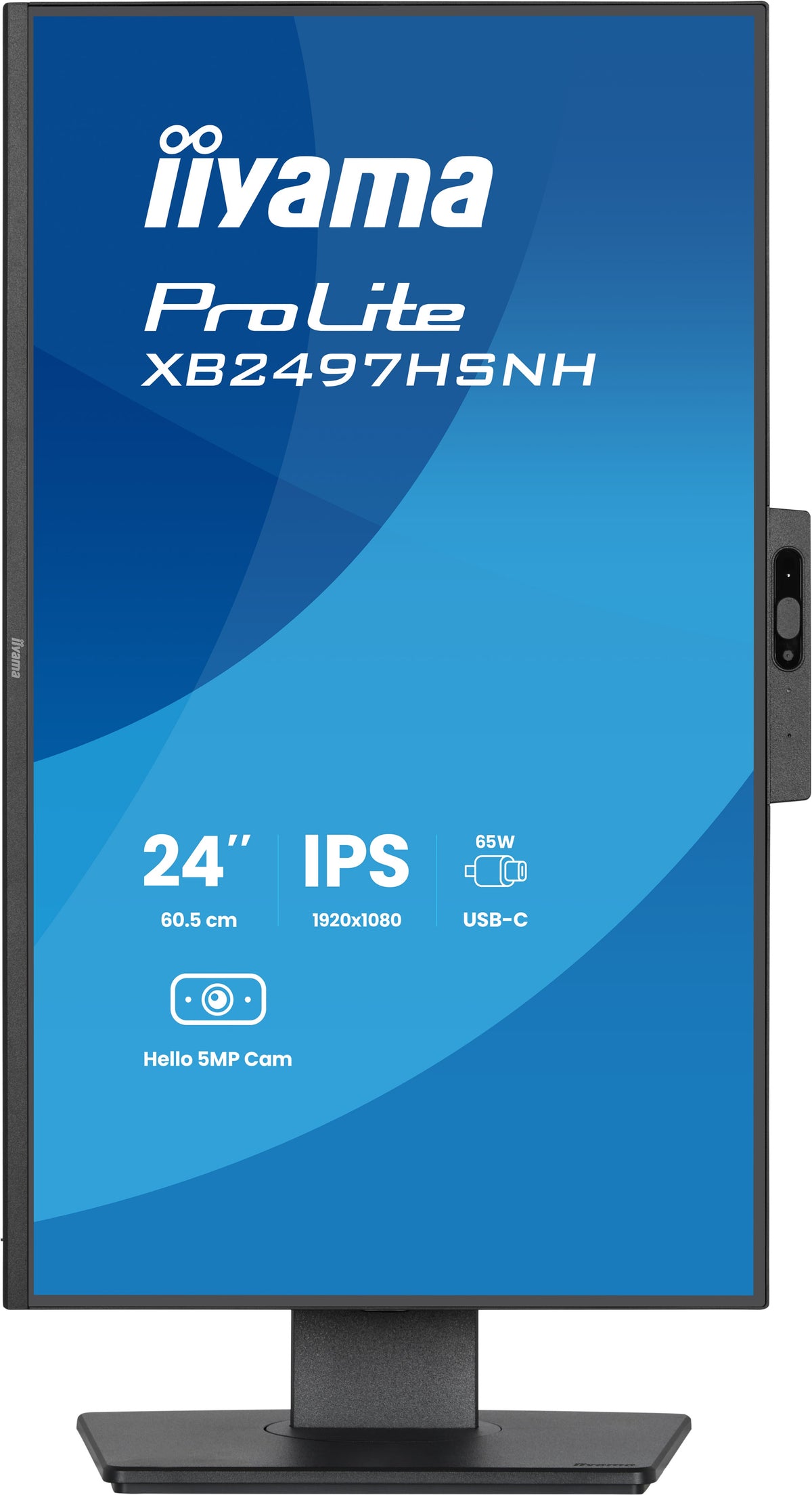 iiyama ProLite XB2497HSNH-B1 24IN IPS LCD 4MS 1920X1080 350CD/M2 HDMI/DP/USB 2 Computerbildschirm 60,5 cm (23.8") 1920 x 1080 Pixel Full HD Schwarz