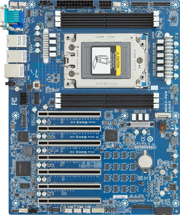 GIGABYTE ME03-PE0 AMD SoC Socket SP6 ATX