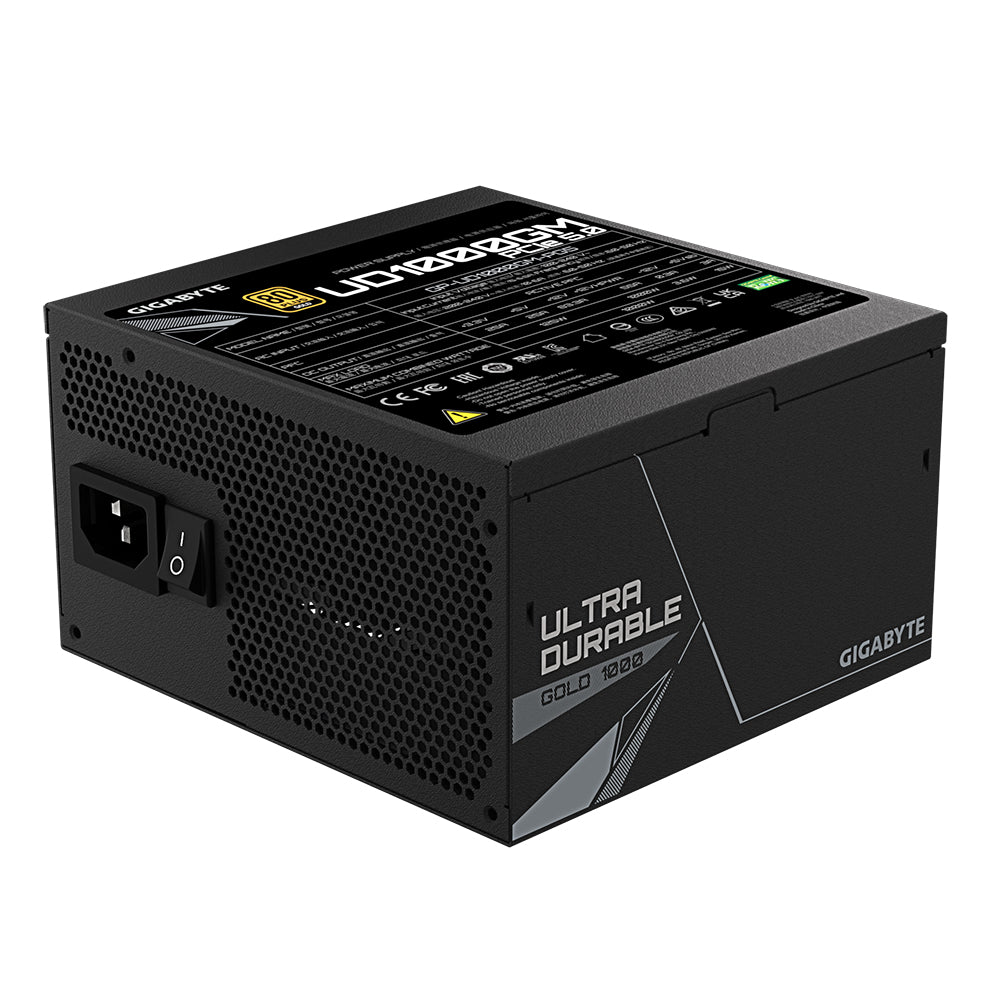 GIGABYTE UD1000GM PG5 Netzteil 1000 W 20+4 pin ATX ATX Schwarz