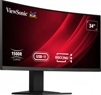 Viewsonic Display VG3419C Computerbildschirm 86,4 cm (34") 3440 x 1440 Pixel UltraWide Quad HD LED Schwarz