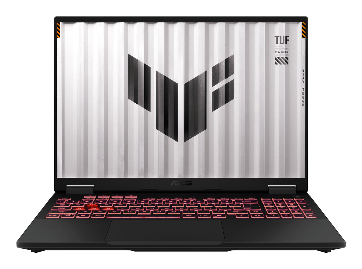 ASUS TUF Gaming A16 FA608UP-QT016W AMD Ryzen™ 7 260 Laptop 40,6 cm (16") WQXGA 32 GB DDR5-SDRAM 1 TB SSD NVIDIA GeForce RTX 5070 Wi-Fi 6E (802.11ax) Windows 11 Home Schwarz, Grau