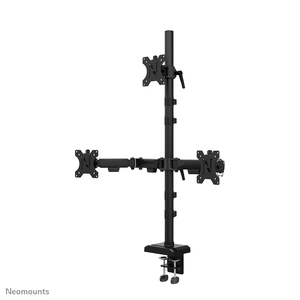 Neomounts DS60-600BL2-1 Monitorarm für drei Bildschirme 10-32"