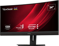 Viewsonic VG3456C Computerbildschirm 86,4 cm (34") 3440 x 1440 Pixel UltraWide Quad HD LED Schwarz