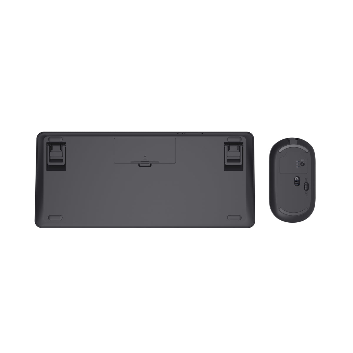 Trust Lyra Tastatur Maus enthalten Büro RF Wireless + Bluetooth QWERTZ Deutsch Schwarz