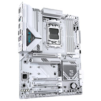 GIGABYTE B850 EAGLE WIFI7 ICE Mainboard – AMD Ryzen 9000 Serie Prozessoren, digitales 8+2+2 Phasen VRM, bis zu 8200 MHz DDR5 (O.C.), 1x PCIe 5.0 + 2x PCIe 4.0 M.2, Wi-Fi 7, 2.5 GbE LAN, USB 3.2 Gen 2