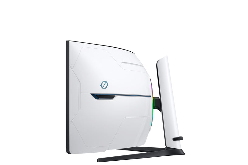 Samsung G95NC Computerbildschirm 144,8 cm (57") 7680 x 2160 Pixel Dual UHD QLED Weiß