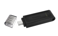 Kingston Technology DataTraveler 70 USB-Stick 32 GB USB Typ-C 3.2 Gen 1 (3.1 Gen 1) Schwarz