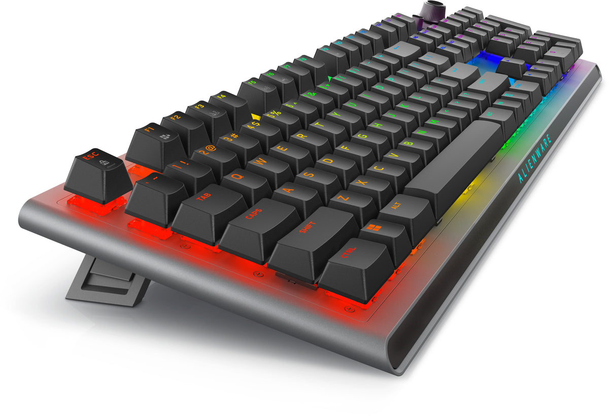 Alienware Tri-Mode AW920K Tastatur Gaming USB + RF Wireless + Bluetooth Grau