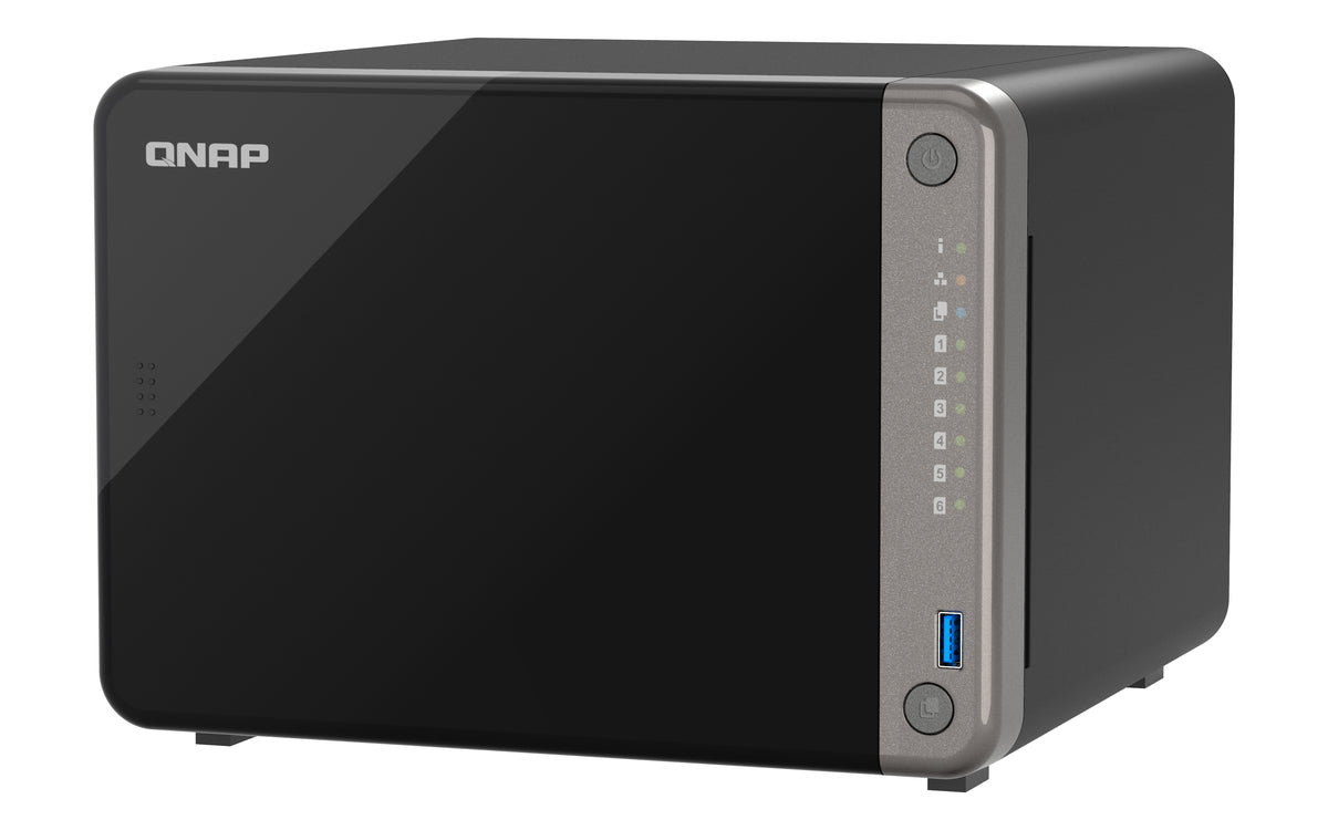 QNAP TS-AI642-8G NAS & Speicherserver Tower ARM Cortex-A76 8 GB Schwarz